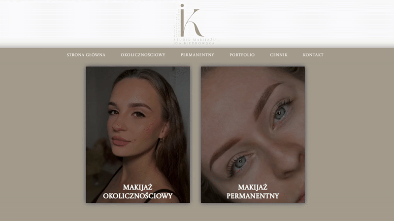 Podgląd strony internetowej